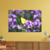 Degene die opvalt vlinderfotografie kunst canvas afdruk (Insitu (Woonkamer))