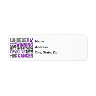 Degene die Pancreatic Cancer zei Etiket