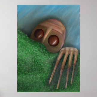 Degene die van onderen toekijkt poster