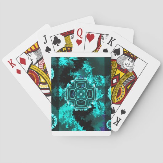 Degene waar ik van hou pokerkaarten (Achterkant)