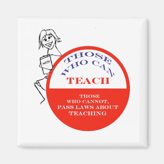 Degenen die 2 kunnen onderwijzen magneet (Voorkant)