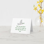 Degenen die anderen niet kunnen vergeven - vergiff kaart (Gele Bloem)