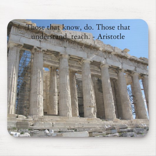 Degenen die dat weten, doen dat. Degenen die begri Muismat (Voorkant)