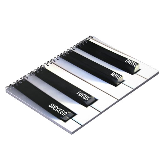 Degenen die de nadruk leggen op succesvolle notebo notitieboek (Linkerzijde)