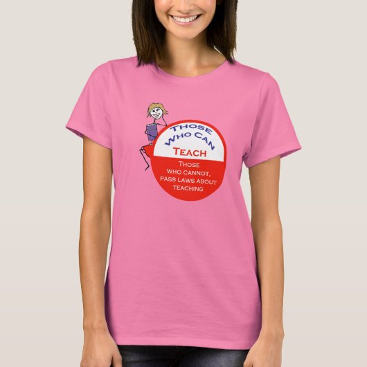 Degenen die de tee shirt kunnen aanleren (Voorkant)