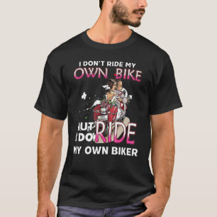 Degenen die motorfietsen aanhangen, denken aan dez t-shirt