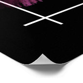 Degenen die niet geloven in Magic - editable text  Poster (Hoek)