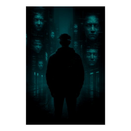 Degenen die nu naar je kijken perfect poster (Voorkant)