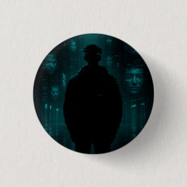 Degenen die nu naar je kijken ronde button 3,2 cm