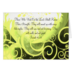 Degenen die wachten op de Lord Christelijk Religie