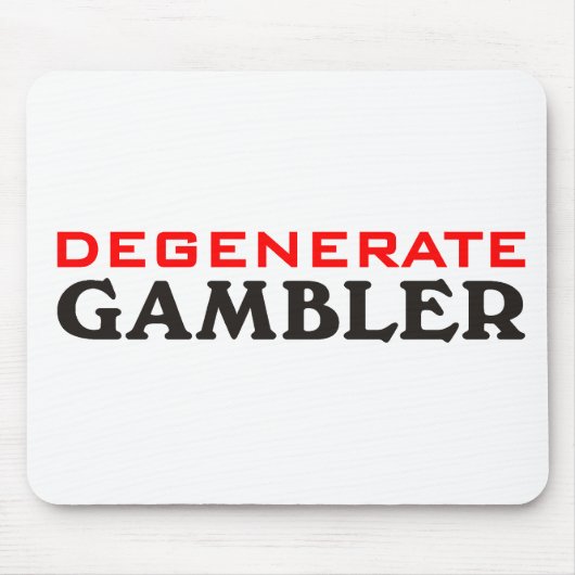 Degenerate Gambler Muismat (Voorkant)