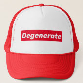 Degenereren Trucker Pet (Voorkant)