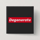 degenereren vierkante button 5,1 cm (Voorkant)