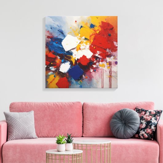 Degital art afbeelding Wall Art & Decor Canvas Art (Insitu (Woonkamer))