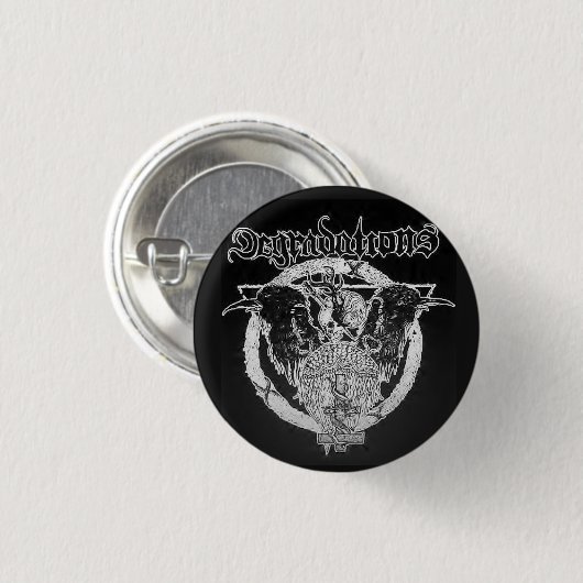 Degradations-Small Scarecrows Button (Voorkant /achterkant)