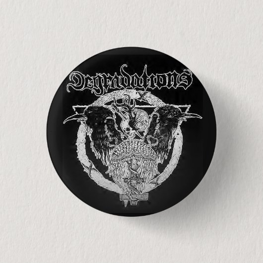 Degradations-Small Scarecrows Button (Voorkant)