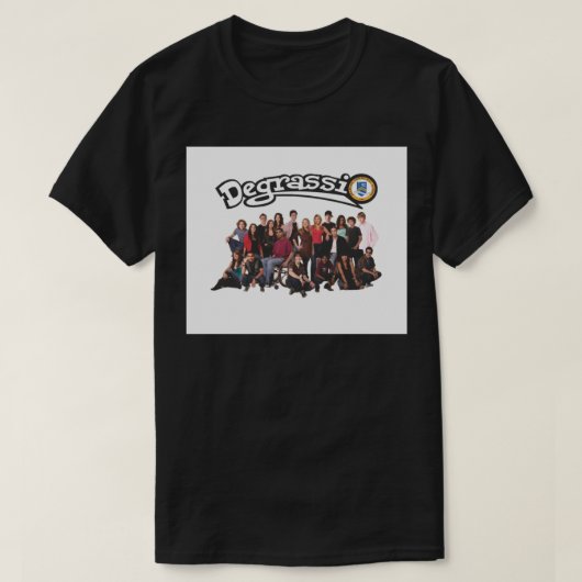 Degrassi de volgende generatie gegoten met schroef t-shirt (Design voorkant)