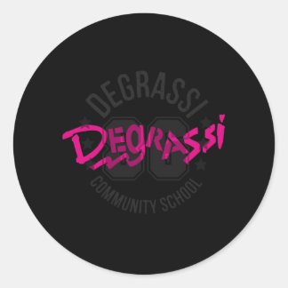Degrassi Panthers Gym Ronde Sticker