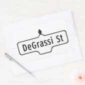 DeGrassi Street, Toronto Street Sign Rechthoekige Sticker (Envelop)
