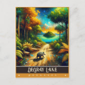 DeGray Lake, Arkansas |  schilderij Briefkaart (Voorkant)