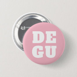 【 DEGU LIFE 】シンプルデグー缶バッジ RONDE BUTTON 5,7 CM