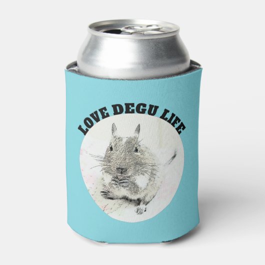 ☆ DEGU LIFE ☆ BLIKJESKOELER (Blikje Voorkant)
