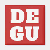 ⊿DEGU⊿ MAGNEET (Voorkant)