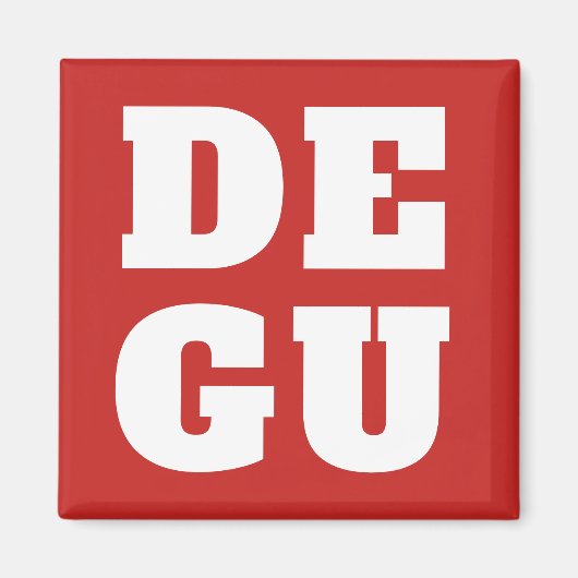⊿DEGU⊿ MAGNEET (Voorkant)