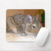 Degu relaxing Mousepad Muismat (Met muis)