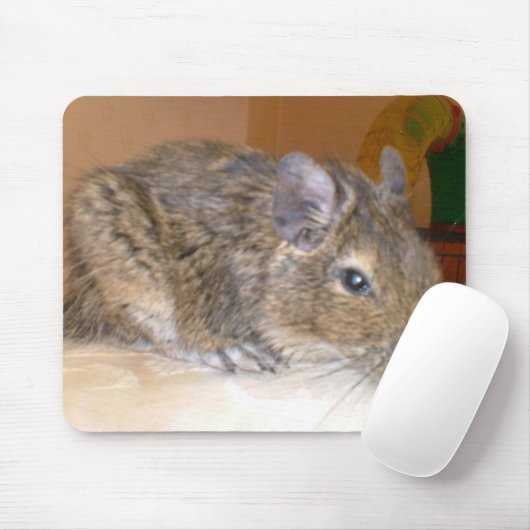 Degu relaxing Mousepad Muismat (Met muis)