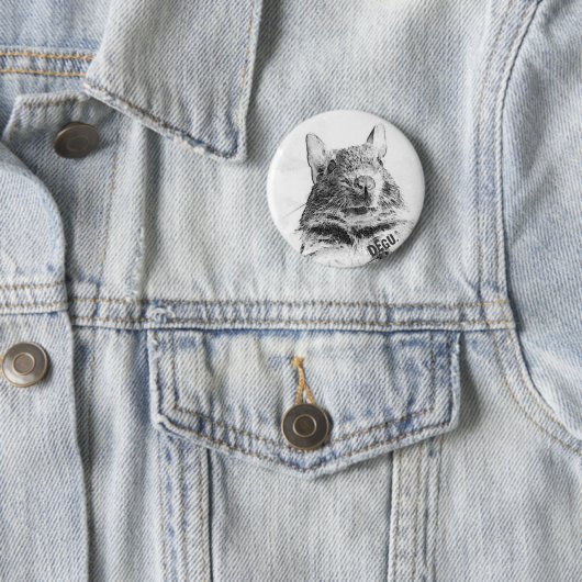 ☆DEGU.☆ RONDE BUTTON 5,7 CM (In situ)