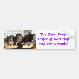 Degu room sticker