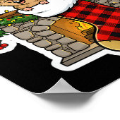 Degu The Halls Pun Tee - Funny Christmas Stocking Poster (Hoek)