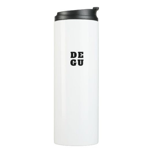 ▣　DEGU　▣ THERMOSBEKER (Gedraaid links)