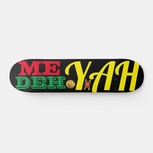 DEH YAH JMT REGGAE 7 3/4-inch skateboard deck (Horizontaal)