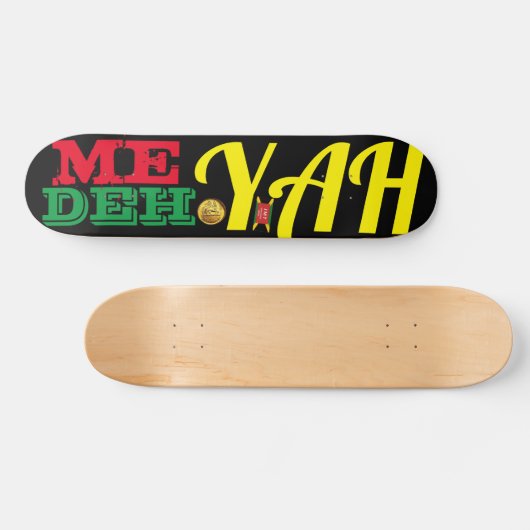 DEH YAH JMT REGGAE 7 3/4-inch skateboard deck (Horizontaal)