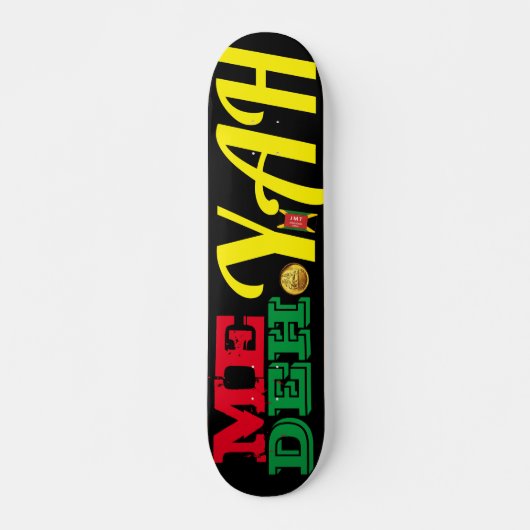 DEH YAH JMT REGGAE 7 3/4-inch skateboard deck (Voorkant)