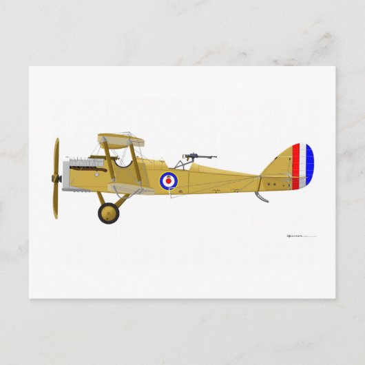 DeHavilland DH-4 Cat009M Briefkaart (Voorkant)