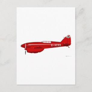 DeHavilland DH-88 Comet Briefkaart