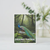 Dehing Patkai Nationaal Park India Reizen Briefkaart (Staand voorkant)