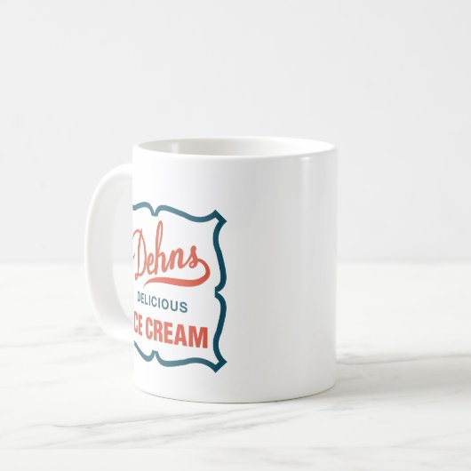 Dehns Ice Cream Koffiemok (Voorkant links)