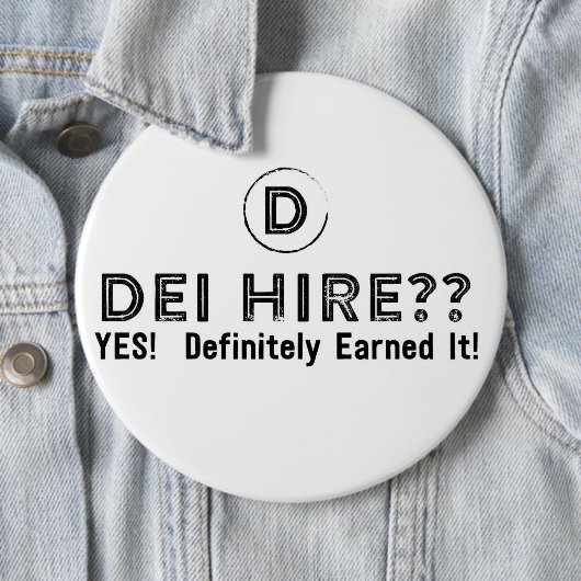 DEI Button B&W (In situ)