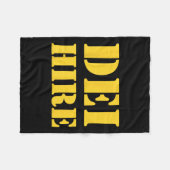 Dei Hire, Diversiteit, Equity, Inclusion, Anti Fleece Deken (Voorkant (Horizontaal))