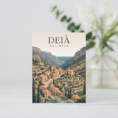 Deià Spanje Briefkaart (Staand voorkant)
