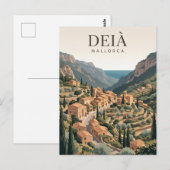 Deià Spanje Briefkaart (Voorkant / Achterkant)