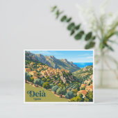 Deià Spanje Briefkaart (Staand voorkant)