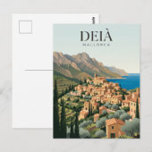 Deià Spanje Briefkaart (Voorkant / Achterkant)