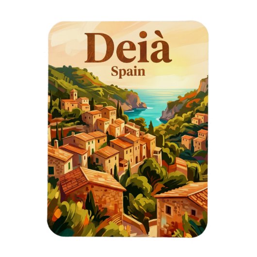 Deià Spanje Magneet (Verticaal)