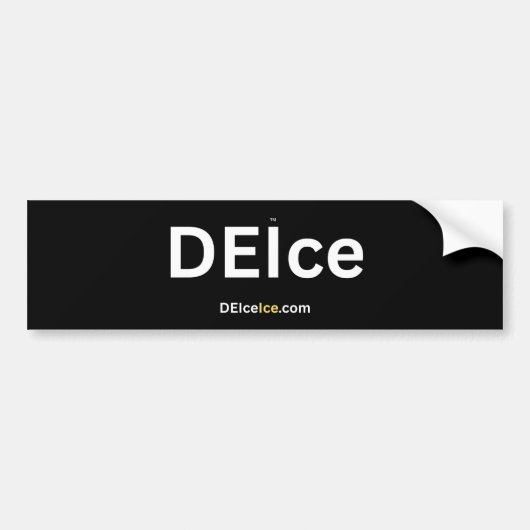 DEIce Bumpersticker (Voorkant)