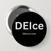 DEIce Ronde Button 4,0 Cm (Voorkant /achterkant)